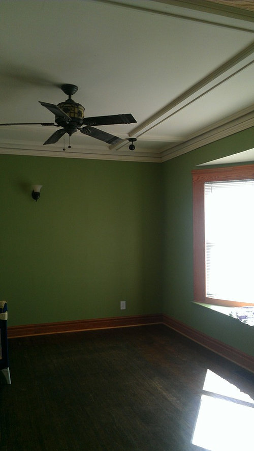 Paint trim white or not?