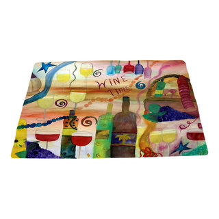 Bar Area Rug, Wine Time, 48