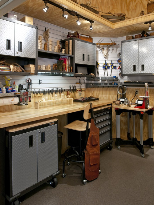 Best Garage Work Station Design Ideas & Remodel Pictures Houzz