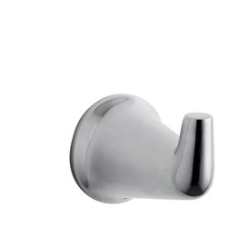 Kallista Chrome Counterpoint by Barbara Barry Hook - Towel Bars And Hooks