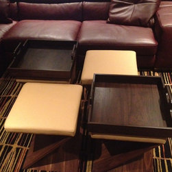 Walnut "Cap Trays" - Home Decor