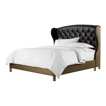 Curations Limited Meredian Leather Bed