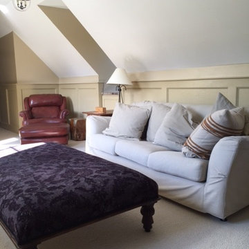 Custom Built in Bookcases and Fireplace Mantles