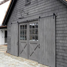 Exterior Sliding Barn Doors Traditional Patio Seattle By