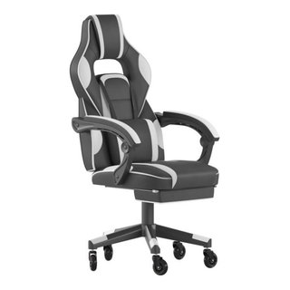 Xeno High Back Gaming Chair - Black, Blue - OSP Gaming Chairs by Office Star Products