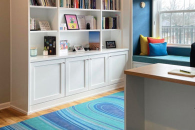 Example of a home office design in Other