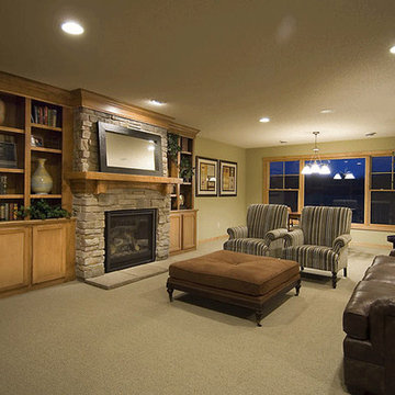 Pratt Homes - Lower level finishes