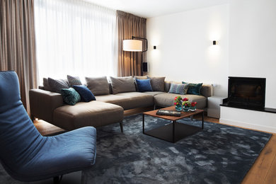 Example of a living room design in Amsterdam