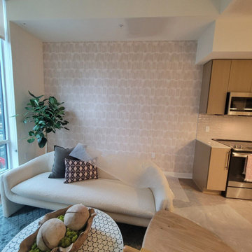 Wallpaper installation Kitchen in Cibolo