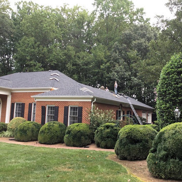 A complete roof replacement.
