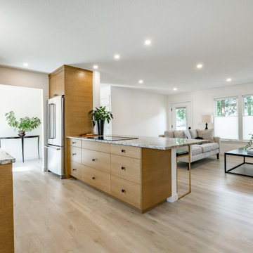 Open Concept Kitchen Remodel by NextGen Home Builders in Glendale, CA