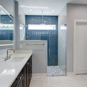 Primary Bath Retreat with Zero-Entry Shower and Heated Floors