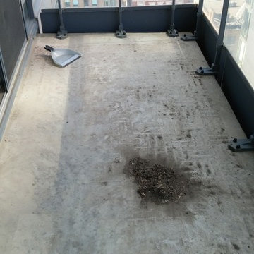 King West Toronto Staggered Composite Deck