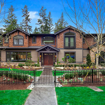 Luxury 2-Story Craftsman House Plan 1629