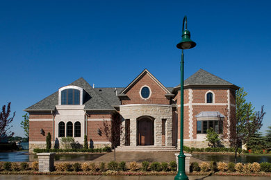 Transitional exterior home photo in Detroit