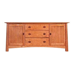 Cherry Moon Extended Sideboard-Buffet - Buffets And Sideboards