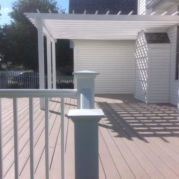 Azek Deck and Vinyl Pergola