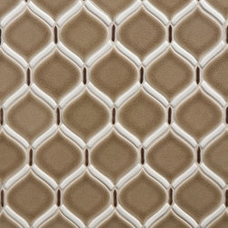 Tilt Ottoman Mosaic Brownie Blend - Tile
