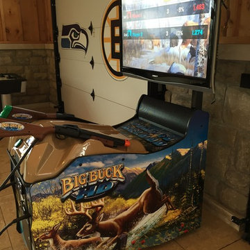 Garage into game room