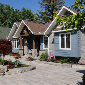 Custom cottage on Sturgeon Lake.
