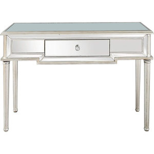 Acme Melville Console Table With Dark Gray Finish 90494 Midcentury Console Tables By Gwg Outlet Houzz
