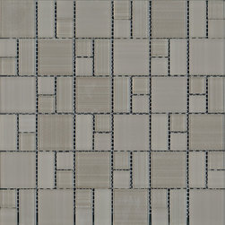 Block Pattern - Tranquillo - Vetrissimo Glass Tile - Tile