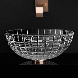 Crystal Cut Handmade Bathroom Sink - Bathroom Sinks