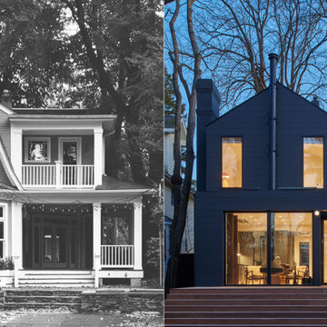 Before/After Rear Facade