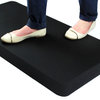 Floortex Black Standing Comfort Mat, 16"x24"