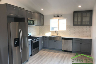 Sherman Oak Kitchen Remodeling October 2020