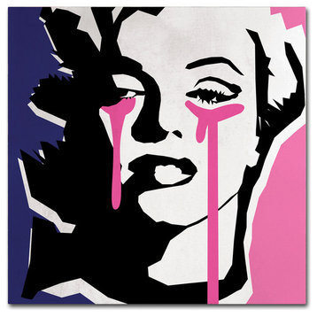 'Marilyn Monroe III' Canvas Art by Mark Ashkenazi