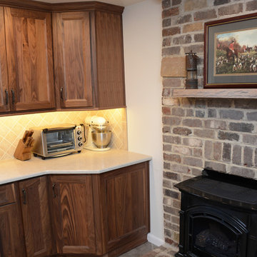 Ellicott City, MD Rustic Kitchen and Bathroom Remodel