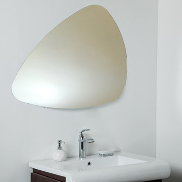 Ashley Triangle Frameless Bathroom Vanity Mirror
