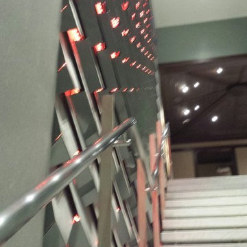Custom stair case, Hospitality establishment