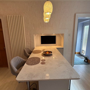 Contemporary Neutral Kitchen in Lanark