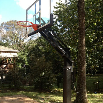 John S's Pro Dunk Platinum Basketball System on a 28x55 in Brentwood, TN