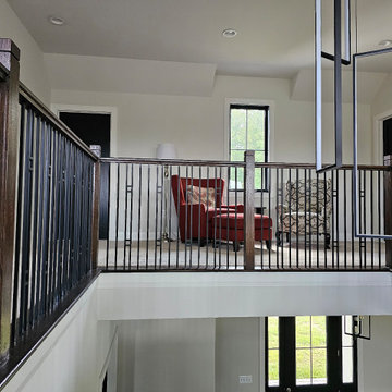 Project #109 | U-Shaped Stairs in Countryside Retreat