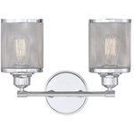 Savoy House - Savoy House 8-1075-2-11 Salvador - 2 Light Bath Bar - The Salvador bath bar provides exactly the sort ofSalvador 2 Light Bat Polished Chrome *UL Approved: YES Energy Star Qualified: n/a ADA Certified: n/a  *Number of Lights: 2-*Wattage:60w E26 Medium Base bulb(s) *Bulb Included:No *Bulb Type:E26 Medium Base *Finish Type:Polished Chrome