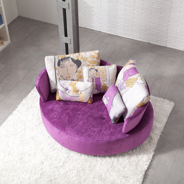 MyCuore Modern Swivel Day Bed Sofa Bed by Famaliving California
