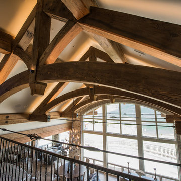 Original Smooth Planed Douglas Fir Timber Frame