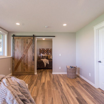 Modern Farmhouse Basement Finish | Blaine, MN
