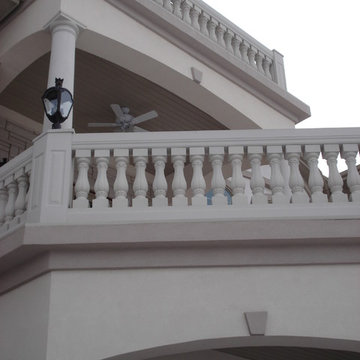 Tuscan Columns and Balustrades