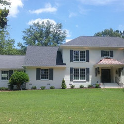 Raised Panel Exterior Shutters - Window Treatments