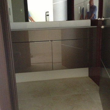 Bathrooms floating vanity