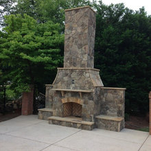 Outdoor Fireplace