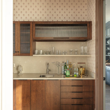 Los Angeles Custom Bar & Scullery | Modern & Traditional, Functional Design