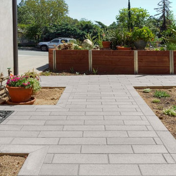 Contemporary Home Complimented By Plank Pavers - VIEW 9