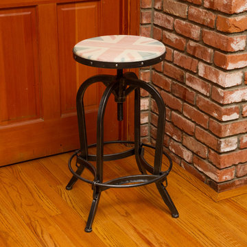 UK Flag Decorative Stool