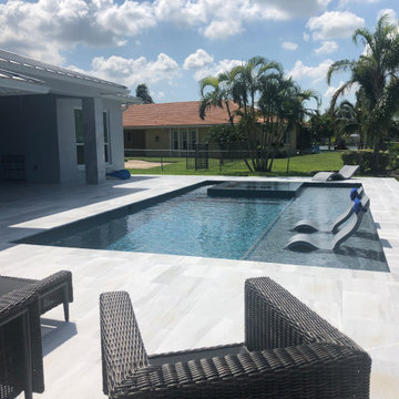 Residential New Pool Build After