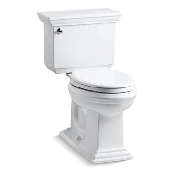 Kohler Memoirs, Stately Comfort Height, 2-Piece Elongated Toilet, White